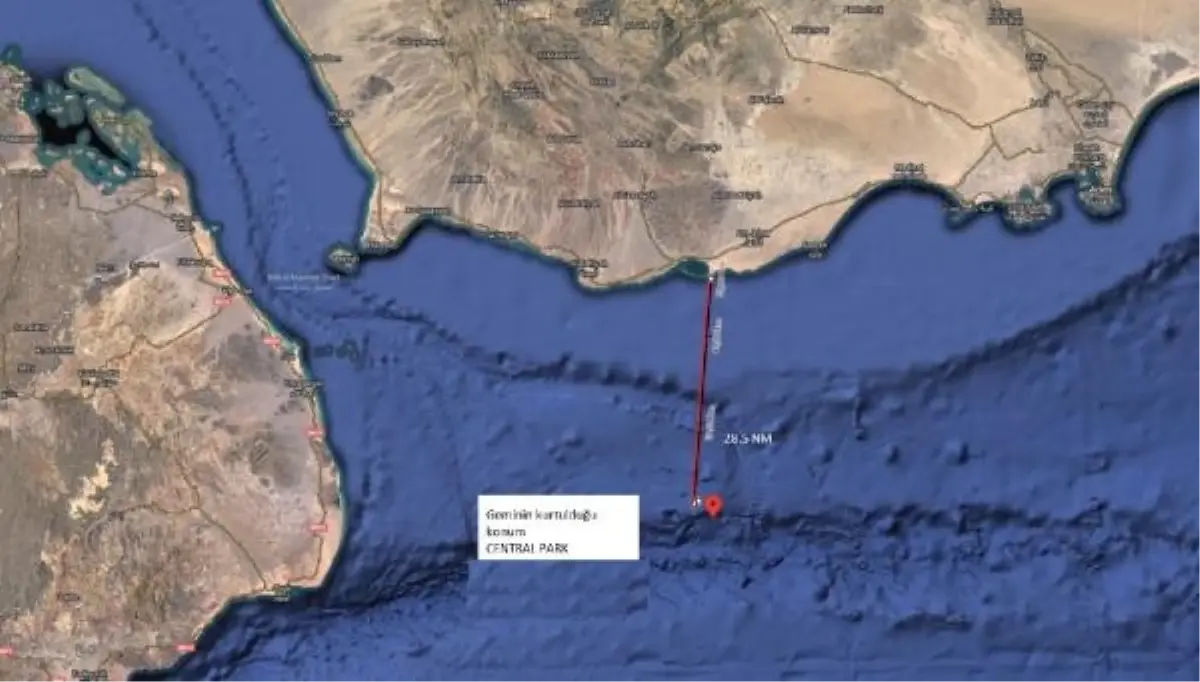 Yemen açıklarında kaçırılan tanker ve personel kurtarıldı