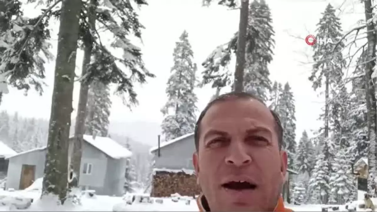 Yüksek kesimlerde kar kalınlığı 30 santimetreyi geçti