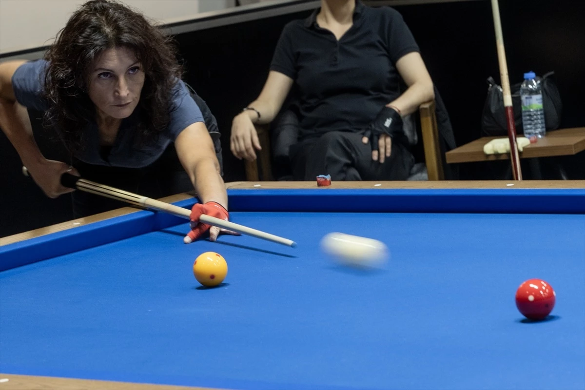 3 Bant Bilardo Kadınlar Türkiye Şampiyonası\'nda \'VAR\' Sistemi Uygulanıyor