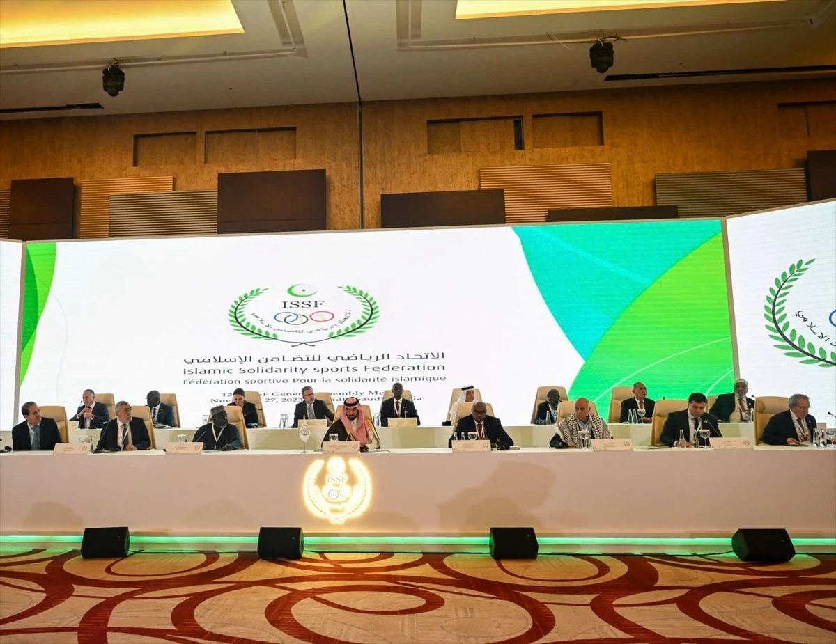 Gençlik ve Spor Bakanı Dr. Osman Aşkın Bak, Suudi Arabistan\'da İslami Dayanışma Spor Federasyonu Genel Kurul Toplantısı\'na katıldı