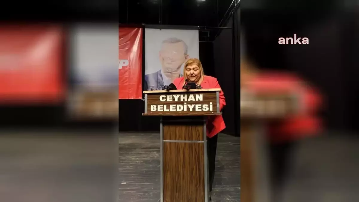 Ceyhan Belediye Başkanı Hülya Erdem adaylık başvurusunu yaptı