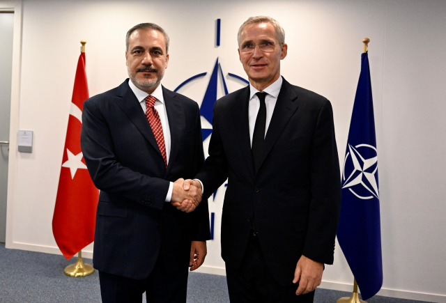 Dışişleri Bakanı Hakan Fidan, Brüksel'de NATO Genel Sekreteri Stoltenberg ve ABD Dışişleri Bakanı Blinken ile görüştü