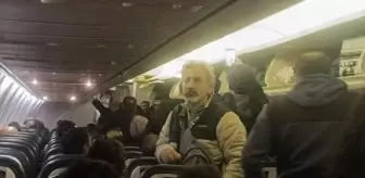 AnadoluJet Uçağı Zorunlu İniş Yaptı, Yolcuların Panik Anları Kamerada