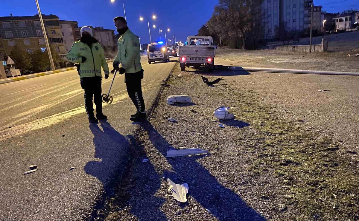 Konya\'da trafik kazası: 1 kişi yaralandı