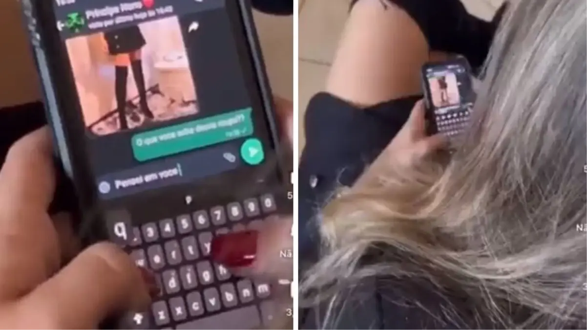 Aldatılan adam, karısını böyle yakaladı 