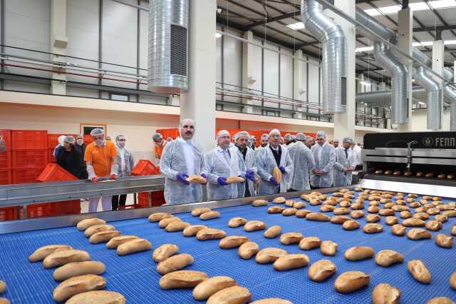 Konya Büyükşehir Belediyesi Fenni Fırın Ekmek Fabrikası Açıldı