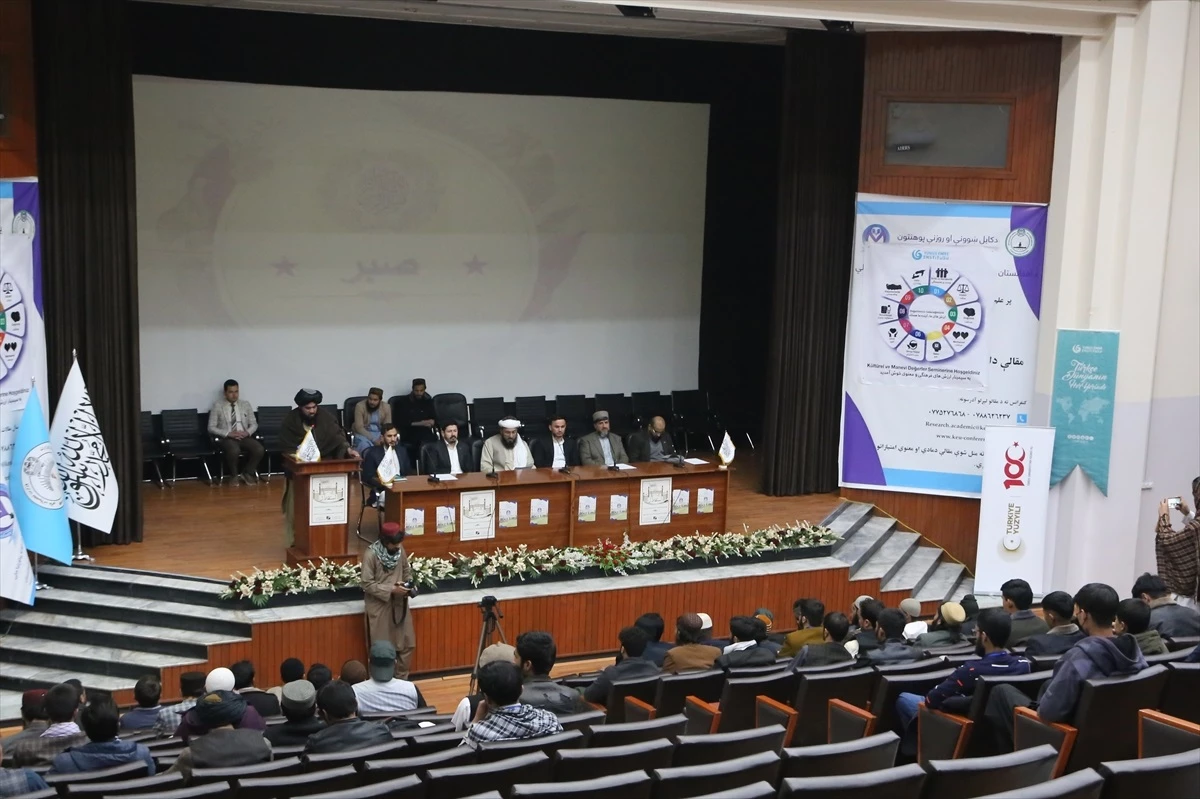 Yunus Emre Enstitüsü, Afganistan\'da değerler eğitimi semineri düzenledi