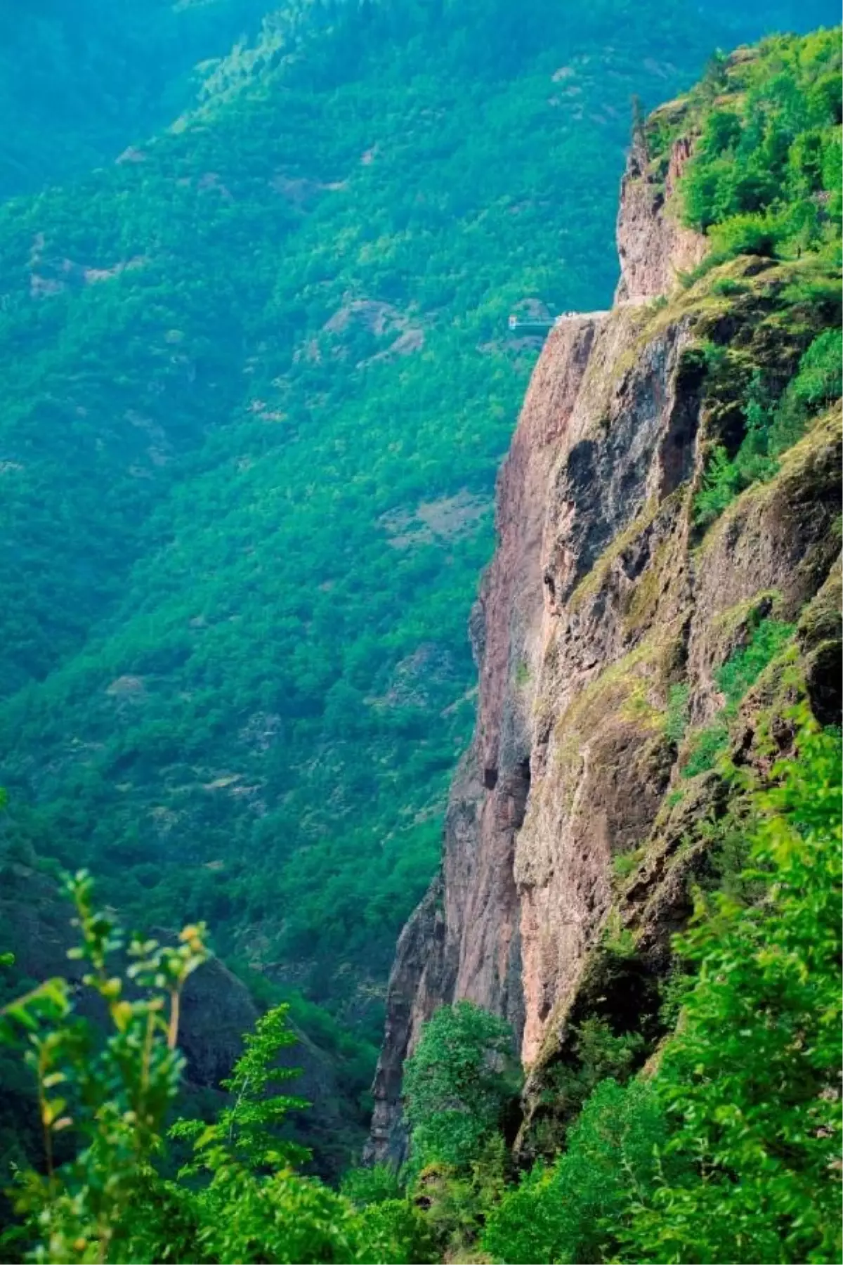 Artvin\'de Cam Seyir Terasından Düşen Kadın Hayatını Kaybetti