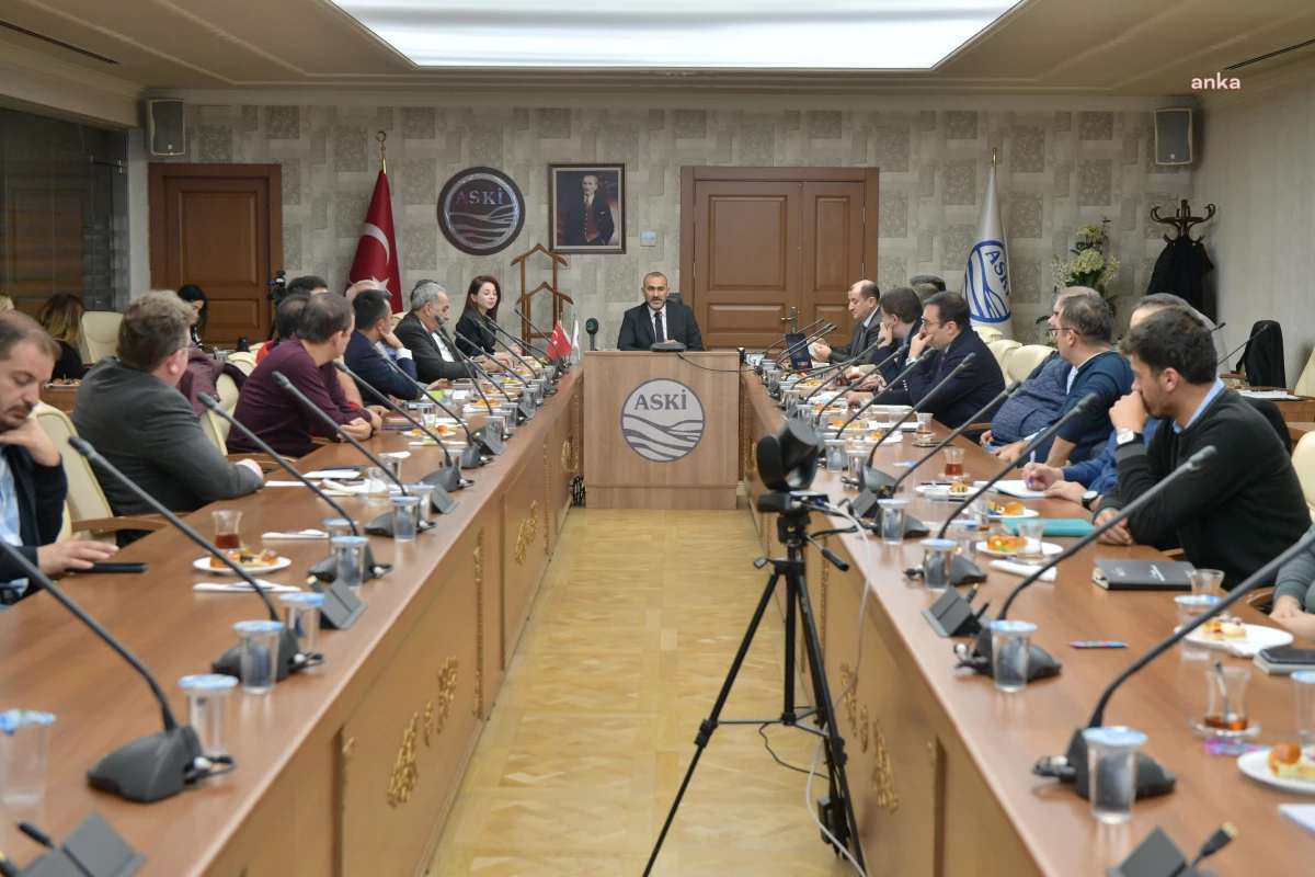 ASKİ, Ankara\'da Taşkın Yönetim Planı Tedbirleri ve Farkındalık Toplantısı Düzenledi