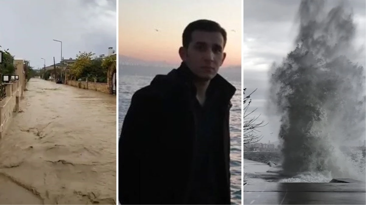İstanbul\'da fırtına can aldı! 1 kişi hayatını kaybetti, istinat duvarları çöktü, yollar göle döndü 