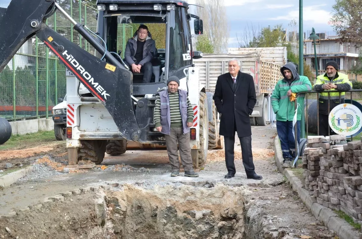 Bozüyük Belediyesi Kanalizasyon Hattı Yenileme Çalışmalarını İnceledi