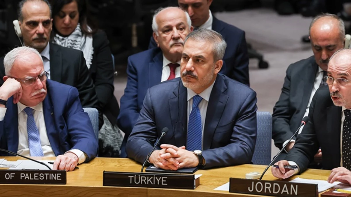 Bakan Fidan: BM Güvenlik Konseyi, Gazze konusunda sorumluluğunu yerine getirmekte başarısız oldu