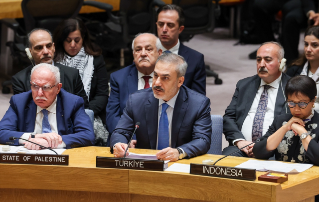 Dışişleri Bakanı Fidan, BM Güvenlik Konseyi'nde düzenlenen Gazze oturumunda konuştu Açıklaması