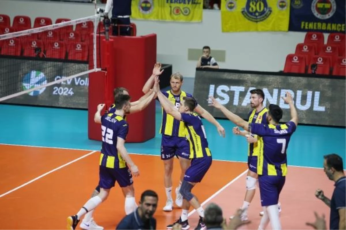 Fenerbahçe Parolapara CEV Kupası\'nda son 16 turuna yükseldi