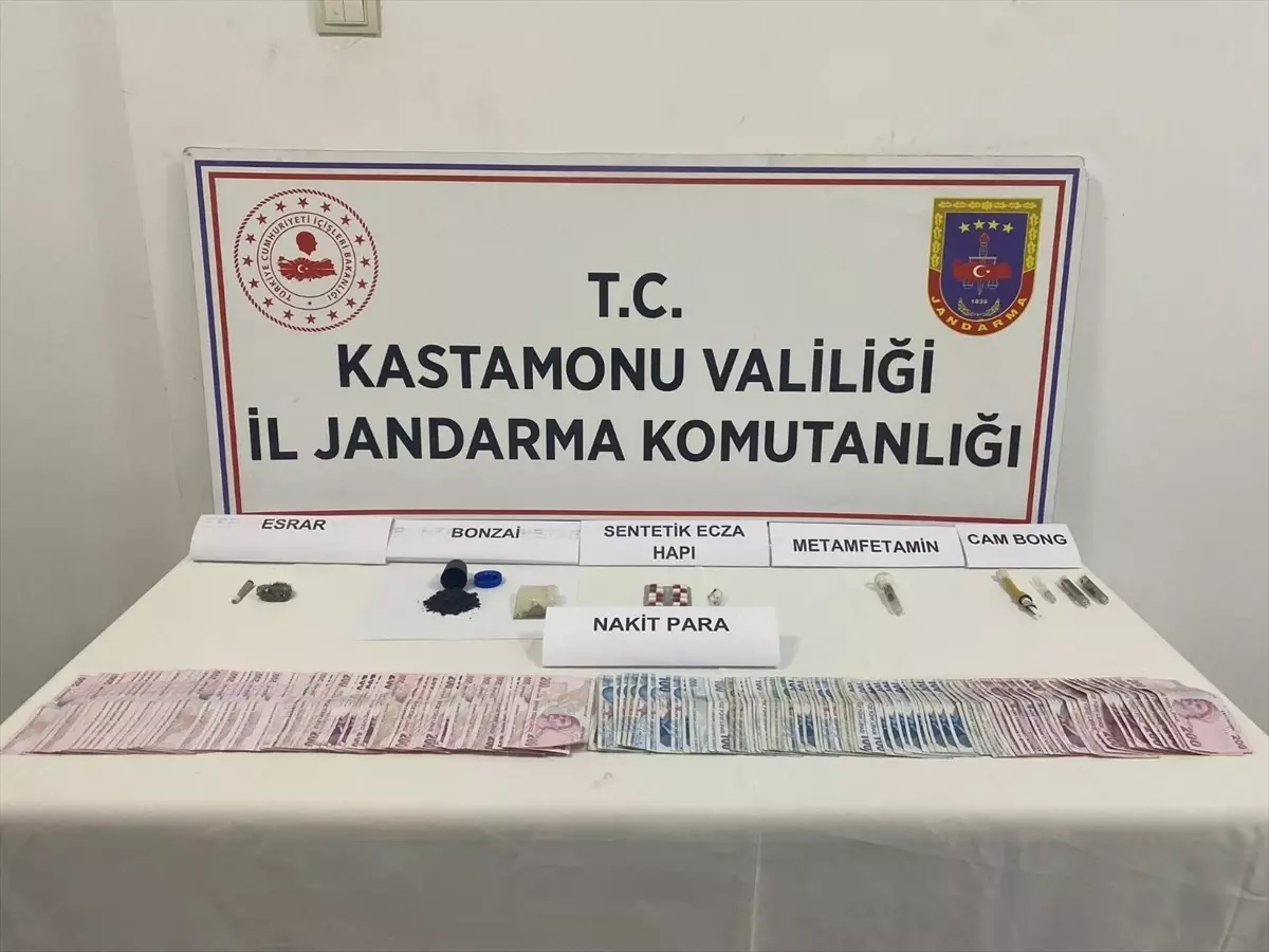 Kastamonu\'da Uyuşturucu Operasyonu: 3 Şüpheli Gözaltına Alındı