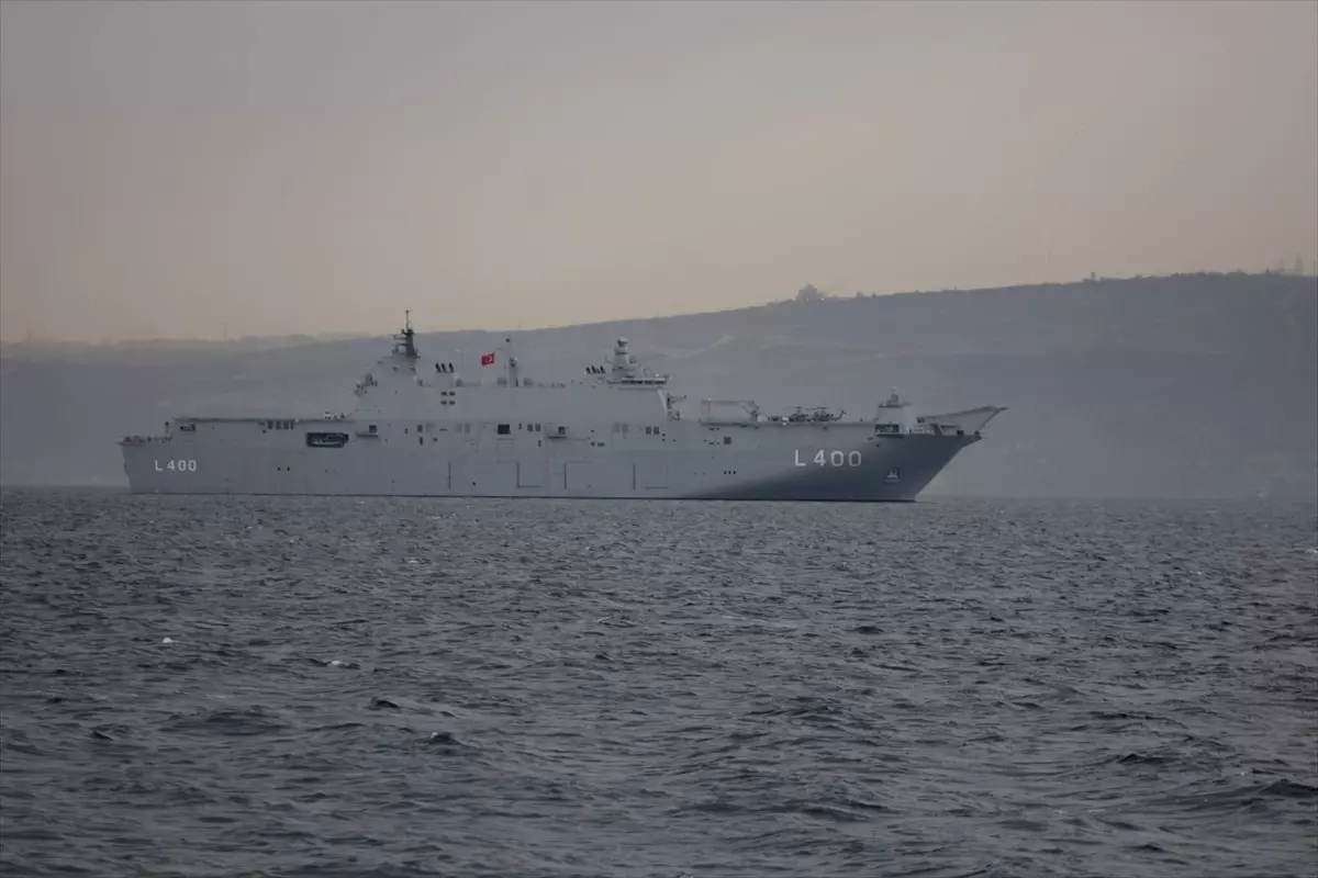 TCG Anadolu Gemisi Kocaeli\'de Ziyarete Açılıyor