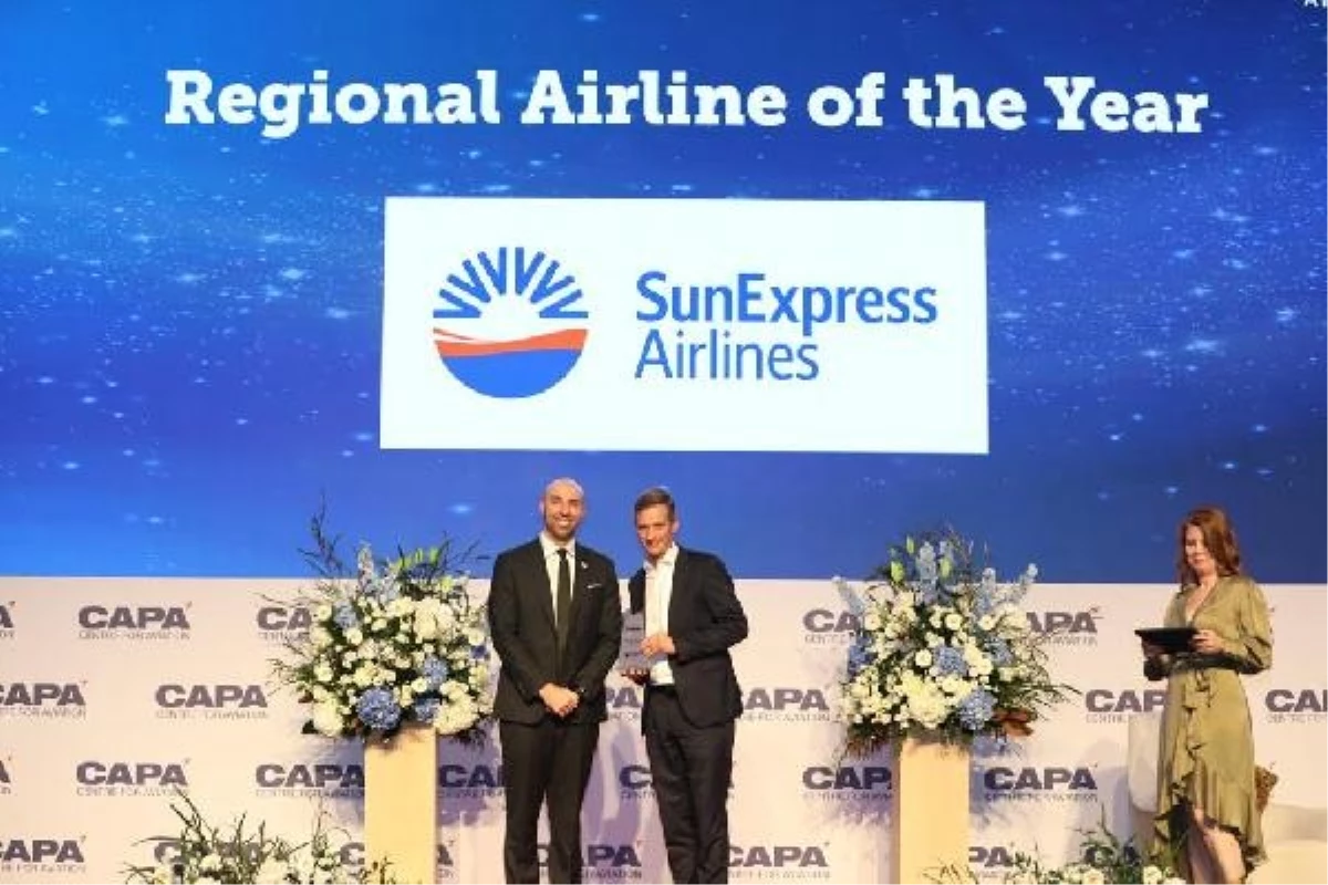 SunExpress, \'Yılın Bölgesel Hava Yolu\' ödülünü kazandı