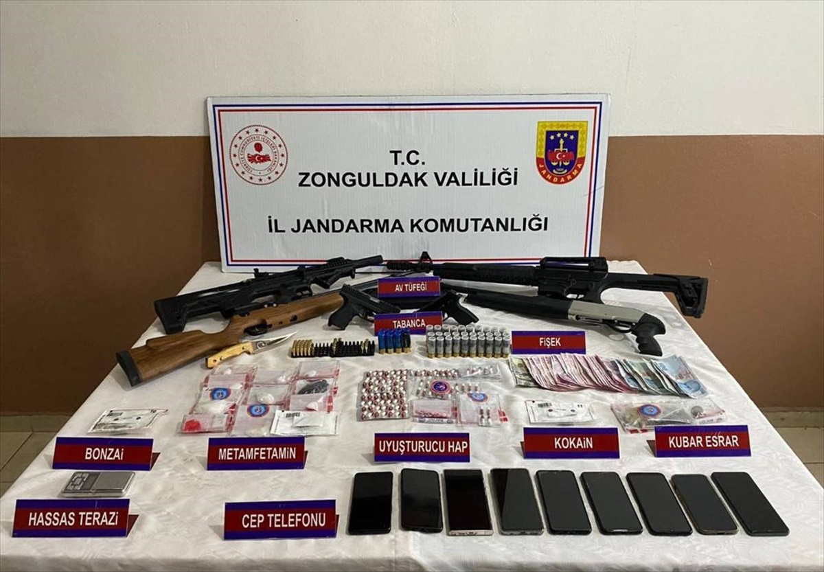 Zonguldak\'ta uyuşturucu operasyonu: 4 tutuklama