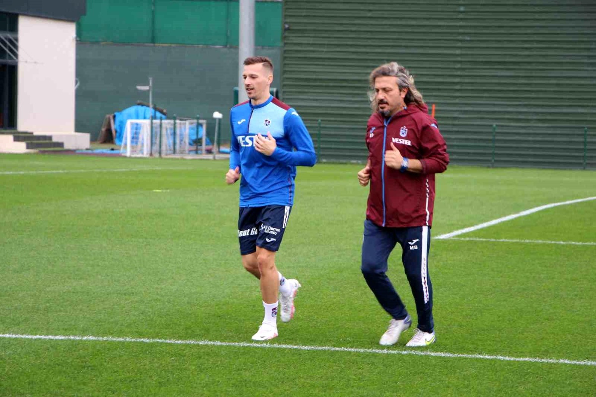 Trabzonspor, Kayserispor maçı için hazırlıklarını sürdürdü