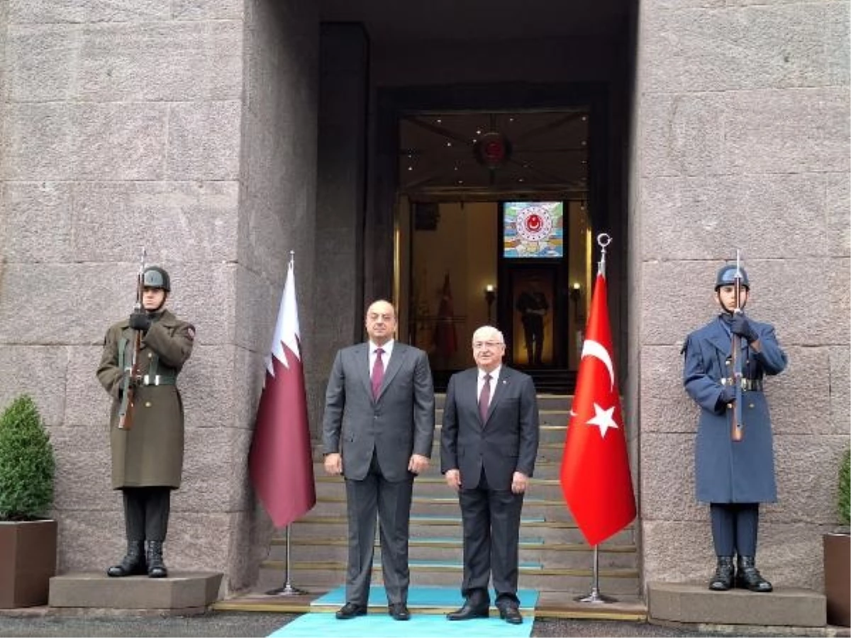 Milli Savunma Bakanı Yaşar Güler, Katar Savunma Bakanı ile görüştü
