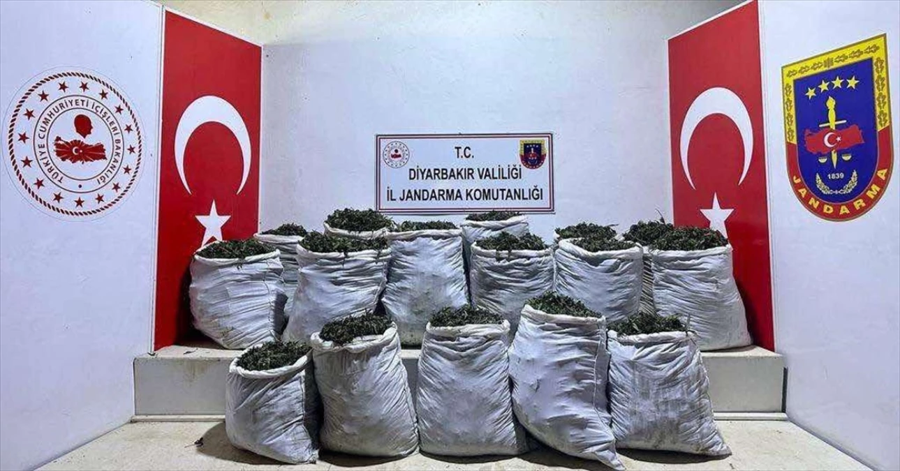 Diyarbakır Lice\'de 532 Kilogram Uyuşturucu Ele Geçirildi