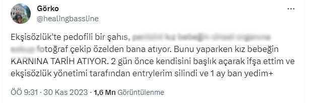 Ekşisözlük'te pedofili skandalı! Bakanlık görüntüleri paylaşan yazarı arıyor