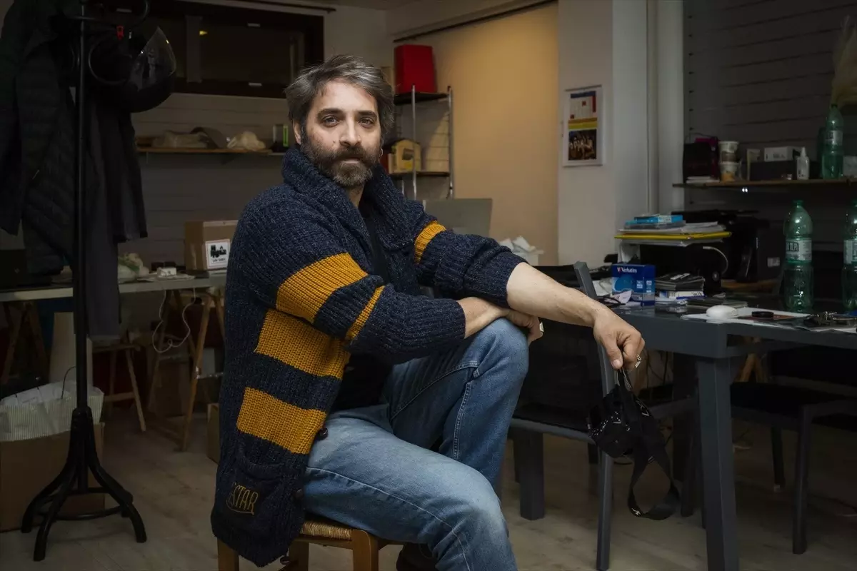 Filistin davasına sahip çıkan İtalyan aktör Antonio de Matteo, AA\'ya konuştu Açıklaması