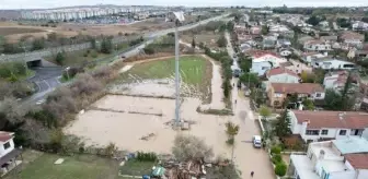Silivri'de Şiddetli Yağış Sonucu Su Baskınları