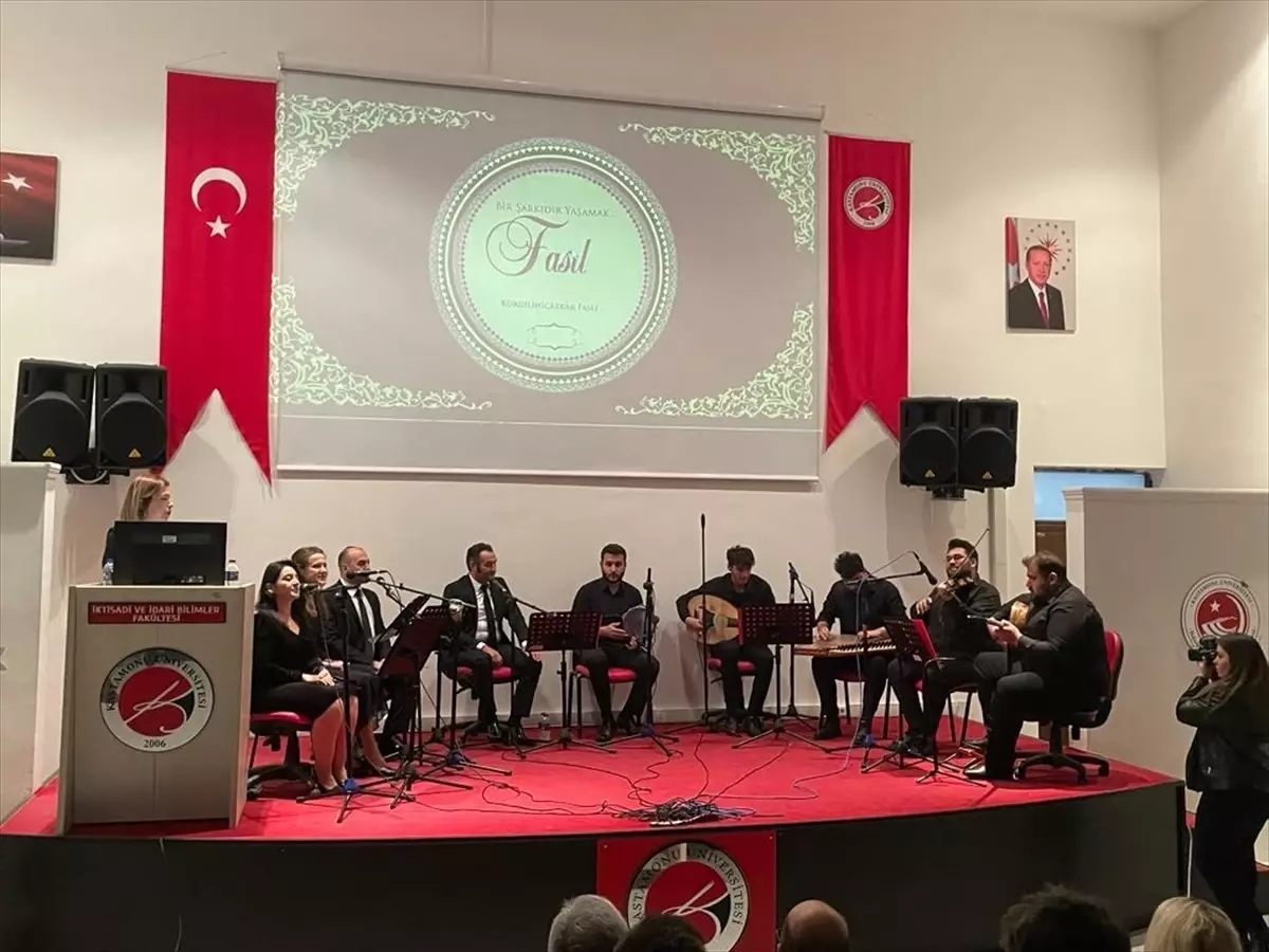 Kastamonu Üniversitesi\'nde Fasıl Programı Düzenlendi