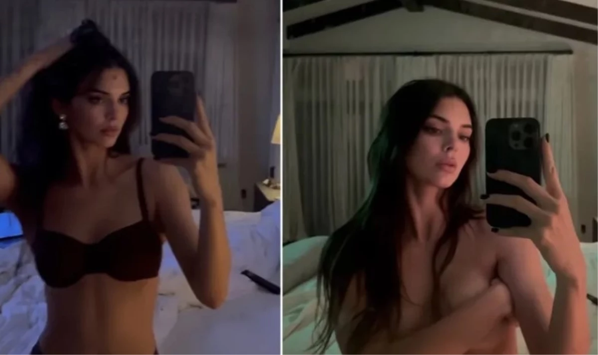Kendall Jenner, Forbes Dergisi\'ne kapak olduktan sonra üstsüz video yayınladı