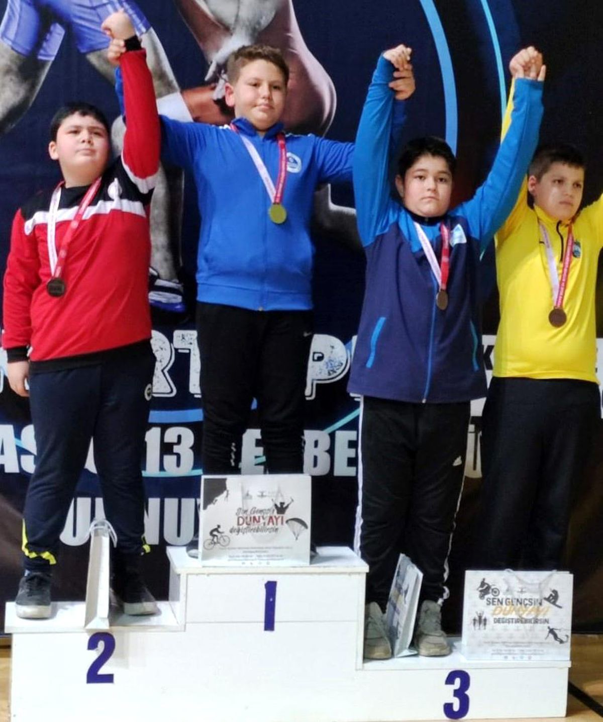 Körfezli Güreşçiler İkinci Oldu