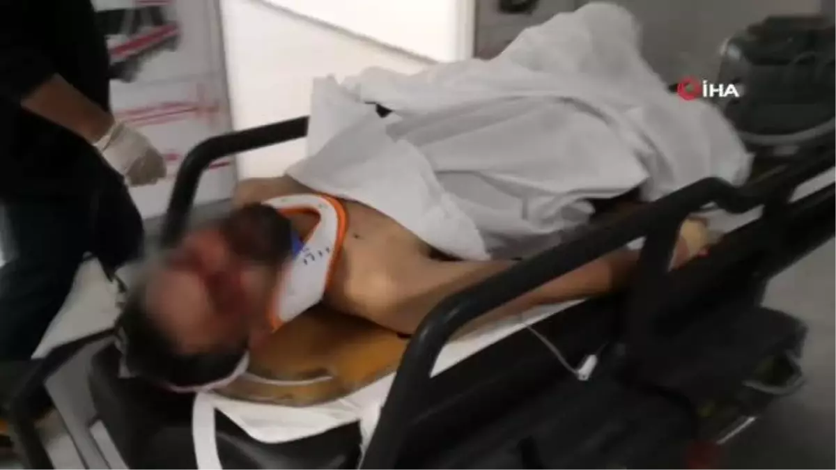 Pencereden kimliği alırken 2. kattan düşüp yaralandı