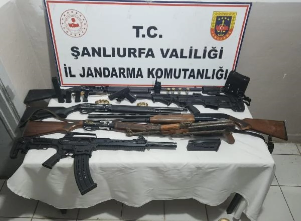 Siverek\'te silah ticareti yapanlara operasyon: 24 gözaltı