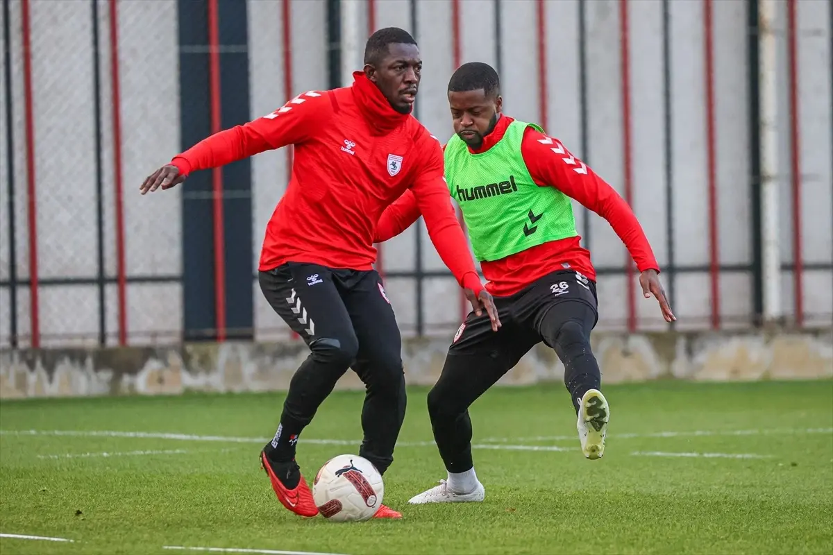 Samsunspor, Adana Demirspor maçı hazırlıklarını sürdürdü