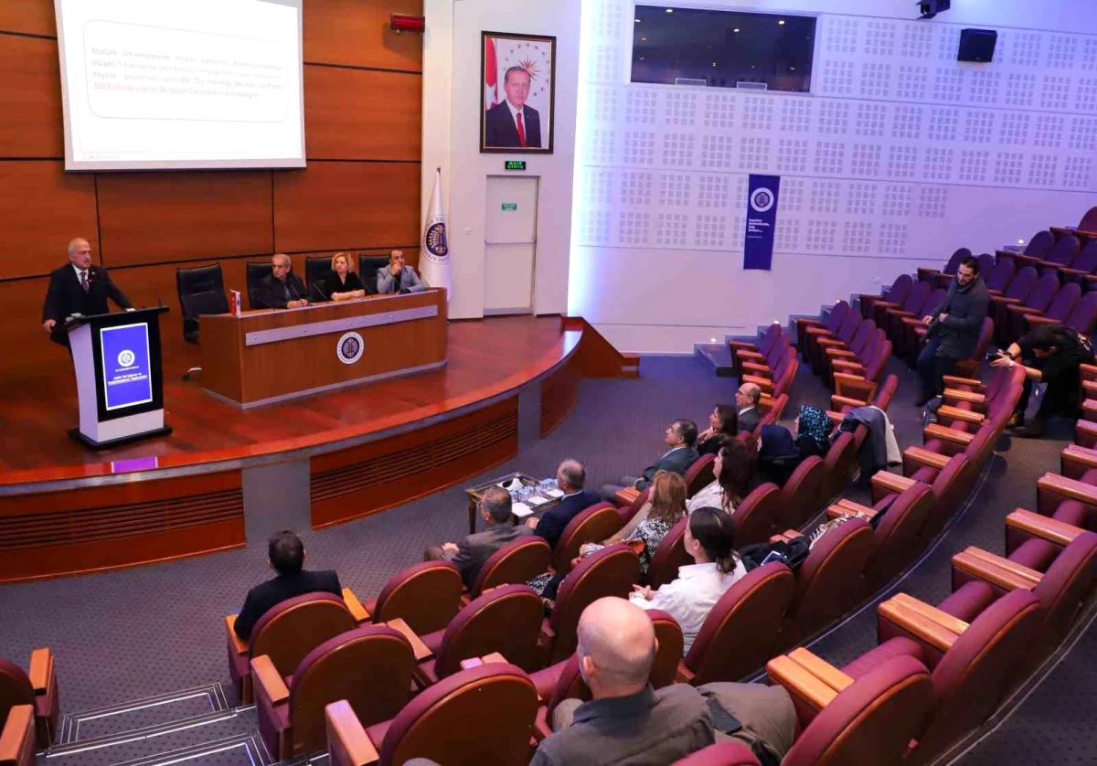 Atatürk Üniversitesi 2023 Yılı Akademik İzleme ve Değerlendirme Toplantıları Devam Ediyor