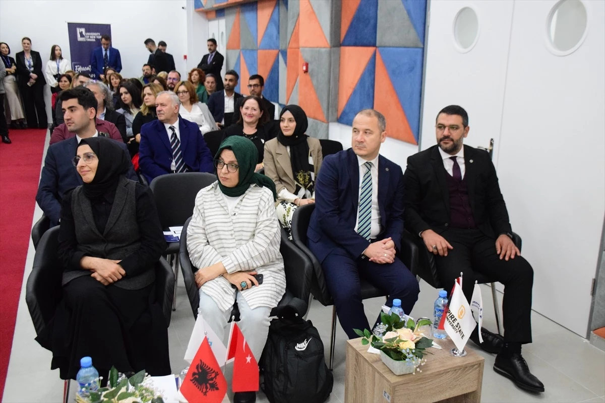 Arnavutluk\'ta Türkiye Maarif Vakfı\'na bağlı üniversitenin yeni kampüsü açıldı