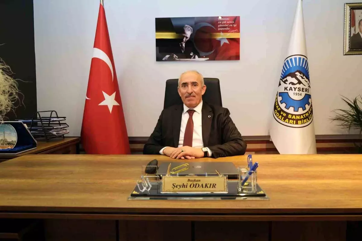 KESOB Başkanı Şeyhi Odakır: Engellilere karşı duyarsızlık engel oluşturuyor