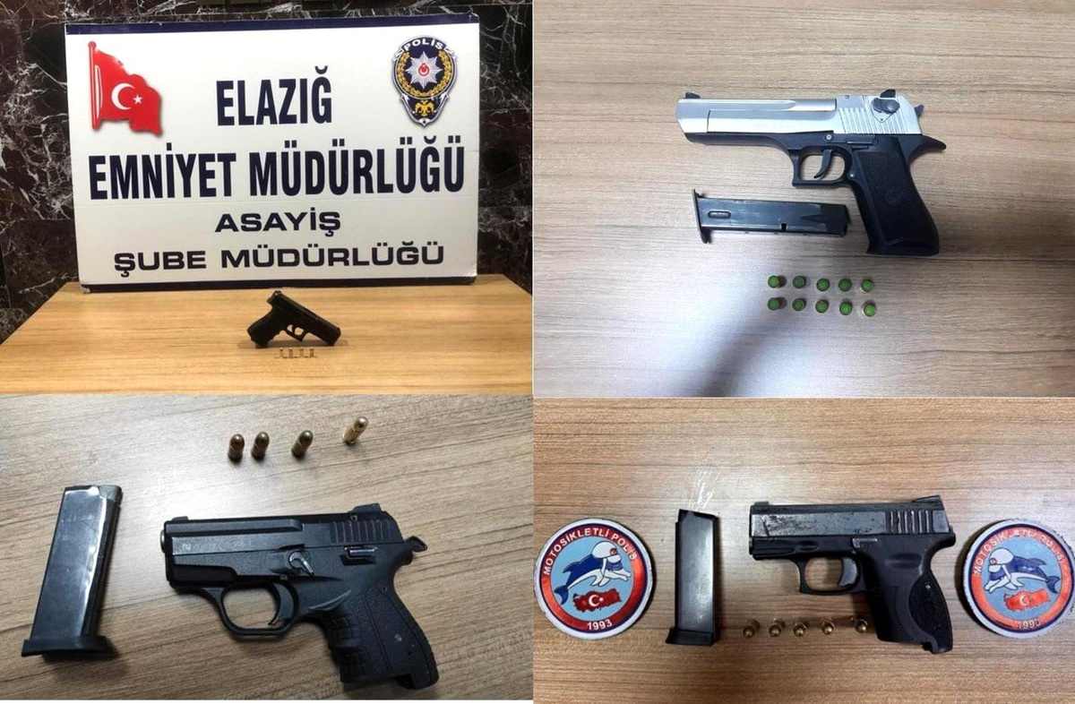 Elazığ\'da 7 zanlı yakalandı