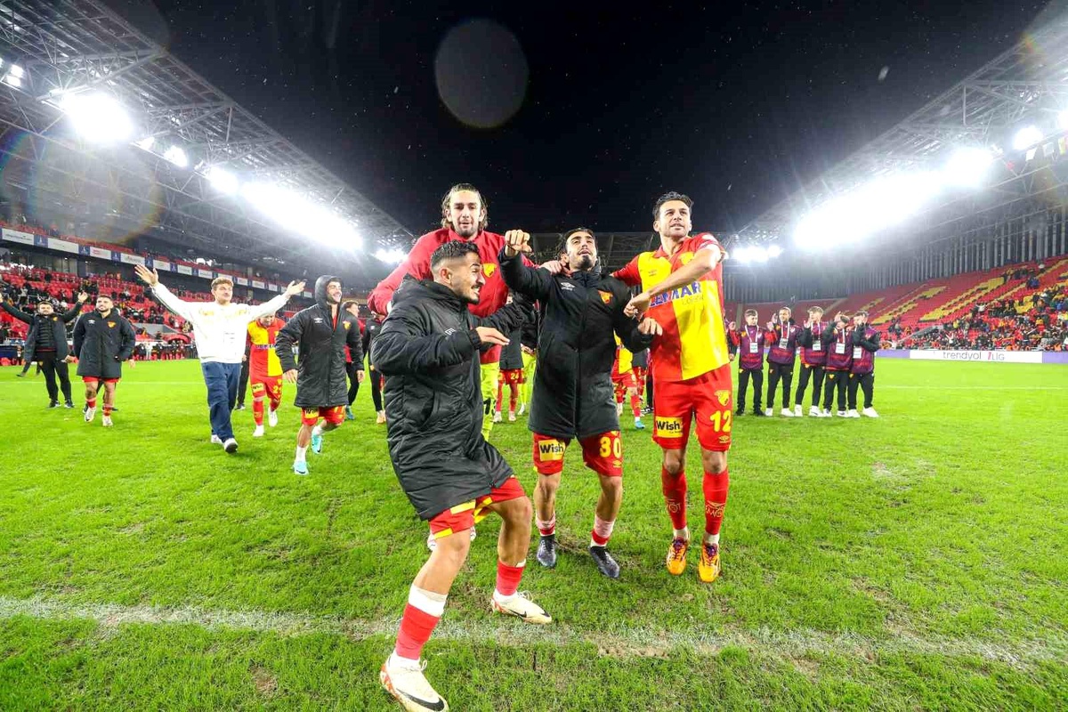 Göztepe son 5 iç saha maçında iyi performans sergiledi