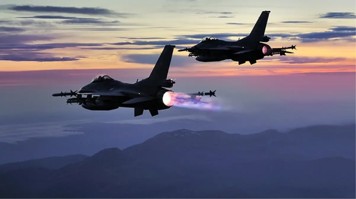 Irak\'ın kuzeyine hava harekatı düzenlendi, 16 hedef imha edildi