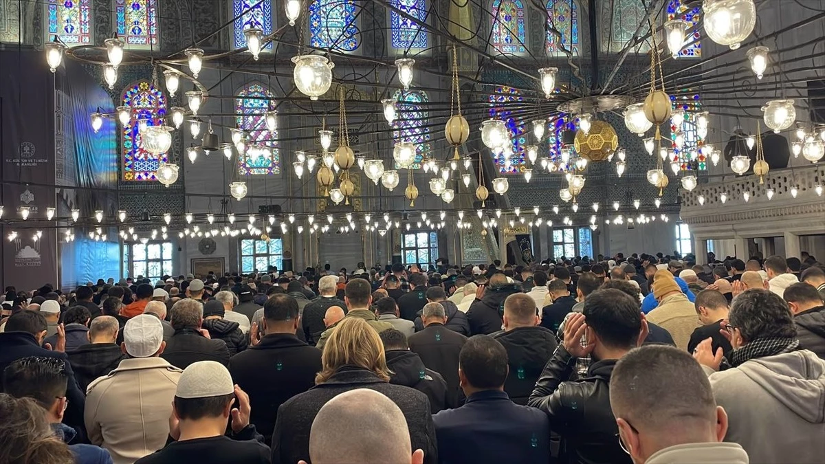 İstanbul\'da Filistinliler için dua edildi
