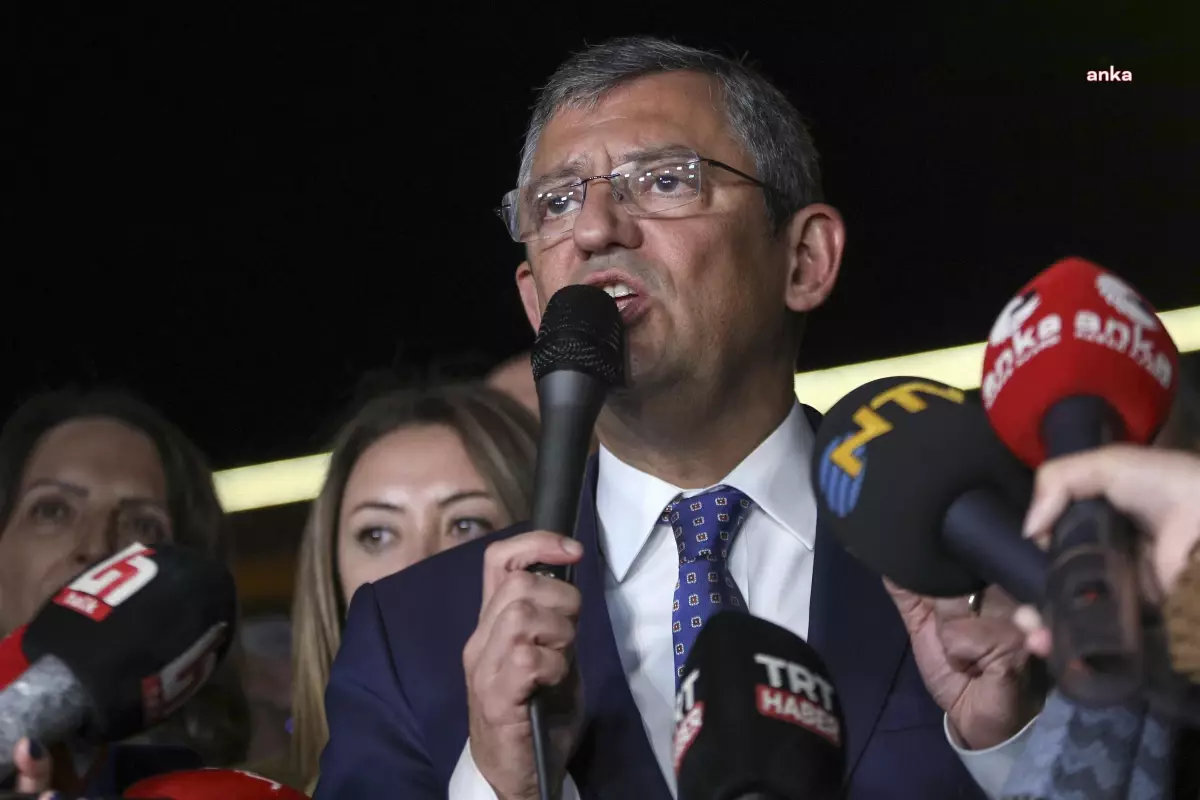 CHP Genel Başkanı Özel\'den sanatçı Can Gürzap için taziye mesajı