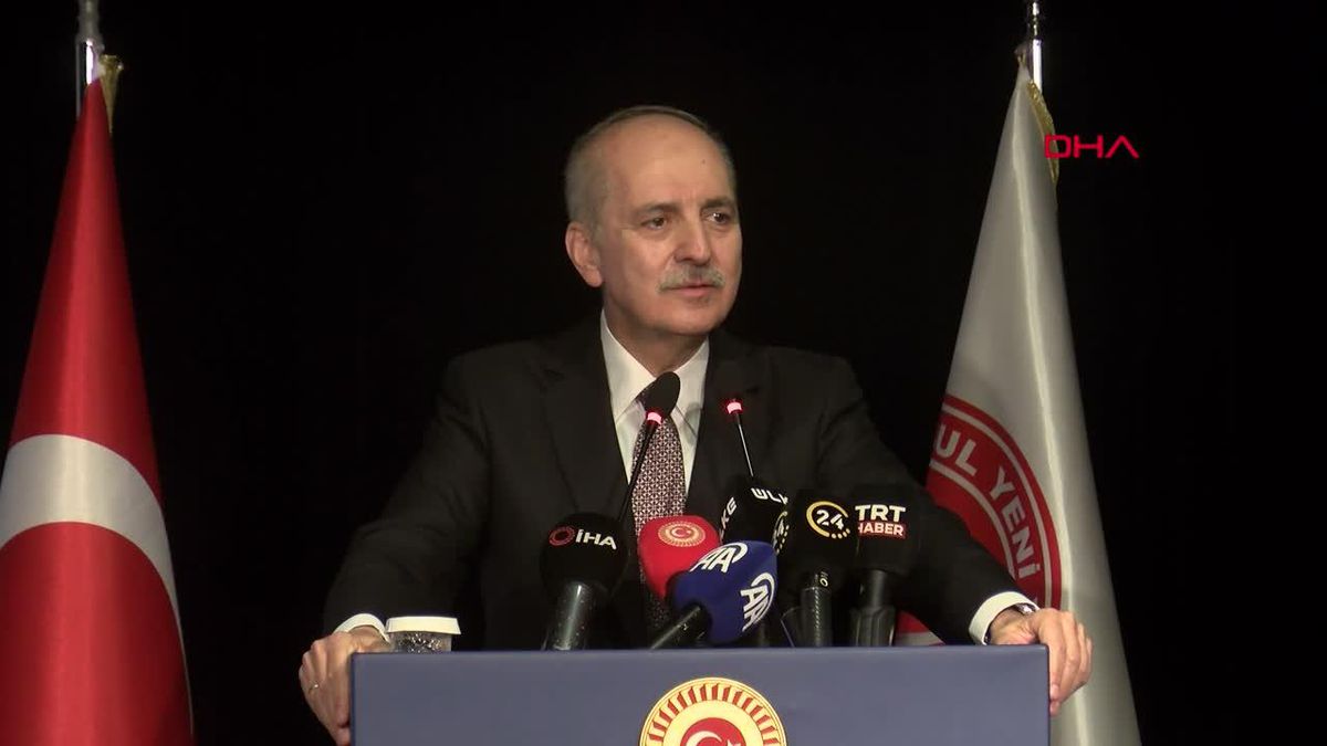 TBMM Başkanı Numan Kurtulmuş: Filistin devleti kurulmadan barış imkansız
