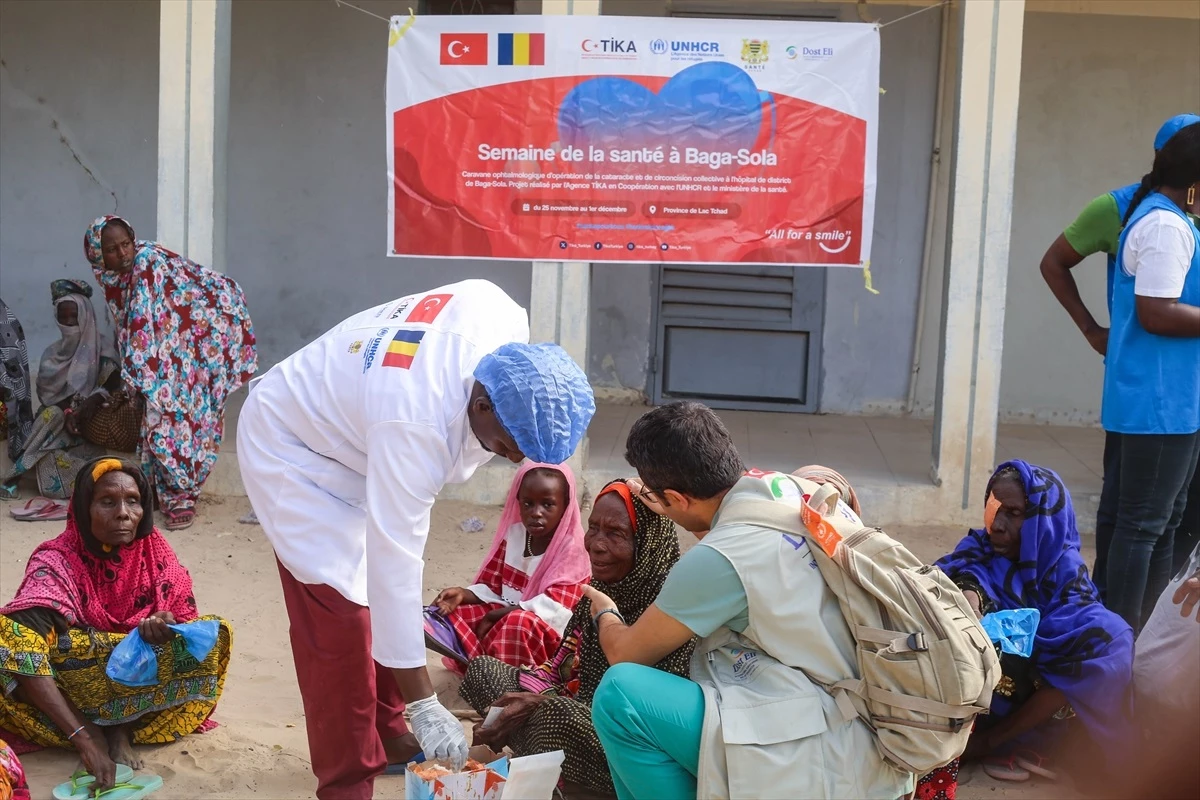 TİKA, Çad\'da 21 Bin Mülteciye Sağlık Hizmeti Sundu