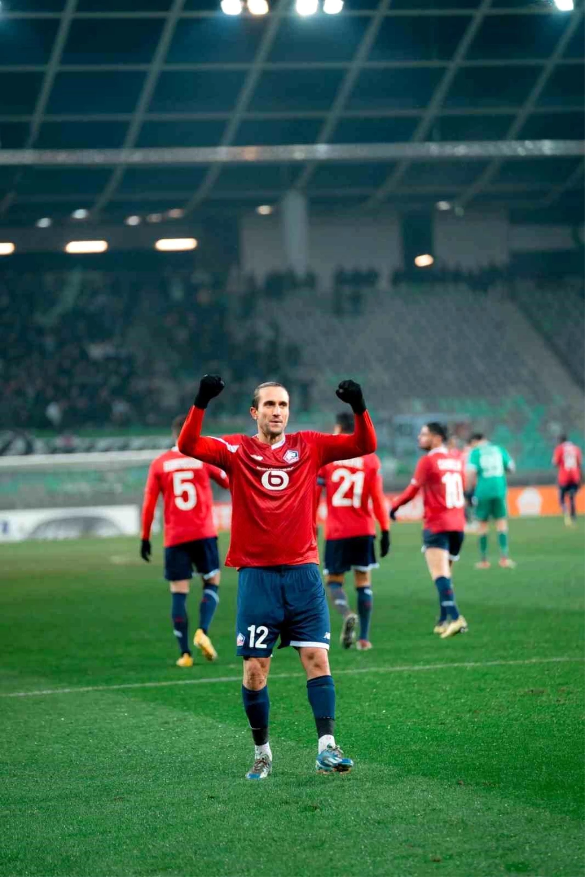 Yusuf Yazıcı, Lille\'in Avrupa kupalarındaki en golcü futbolcusu oldu