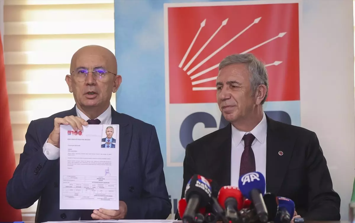 Mansur Yavaş, 2024 yerel seçimleri için CHP\'den aday adaylığına başvurdu