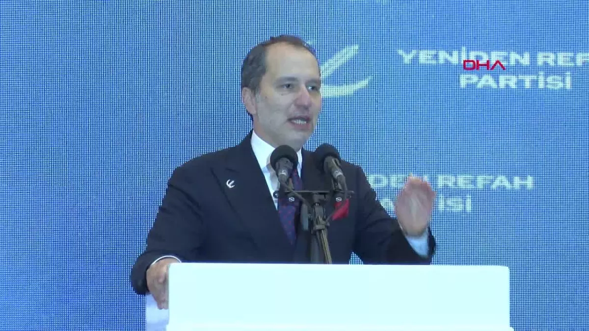 Yeniden Refah Partisi Üye Sayısını Artırdı