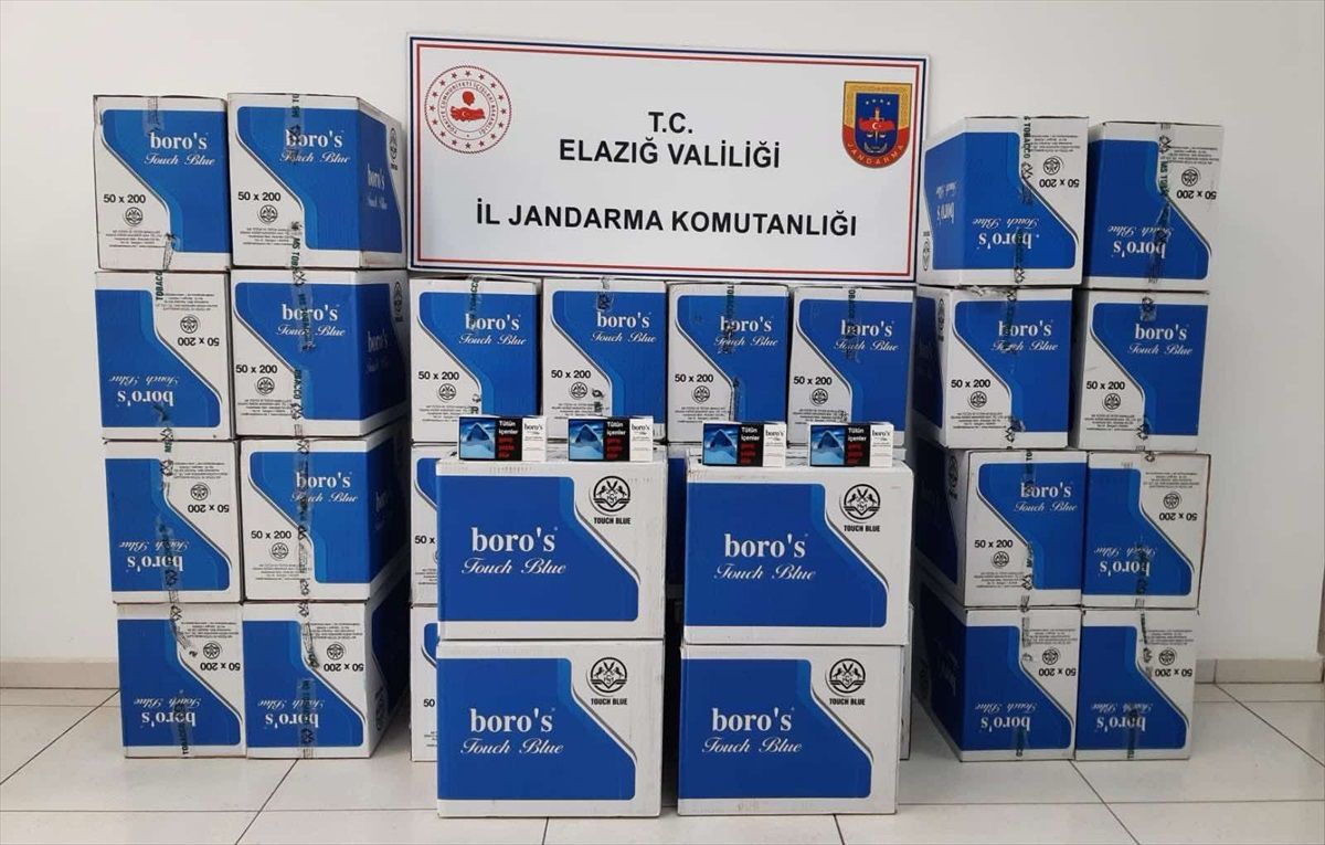 Elazığ\'da 320 Bin Bandrolsüz Makaron Ele Geçirildi