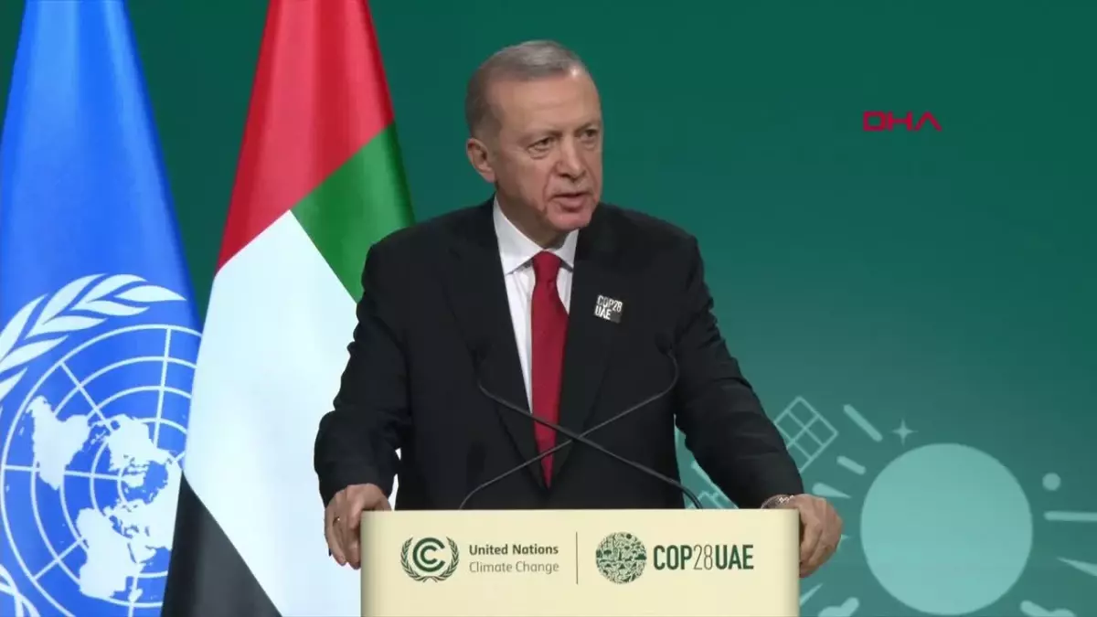 Erdoğan: Sera gazı emisyonunda tarihi sorumluluğumuz yüzde 1\'in altında