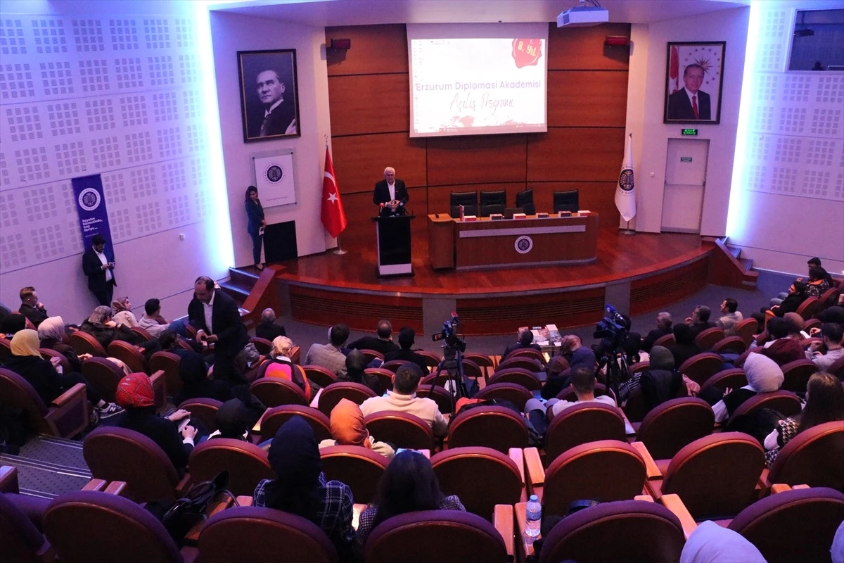 Erzurum Diplomasi Akademisi 8. yıl açılışını gerçekleştirdi